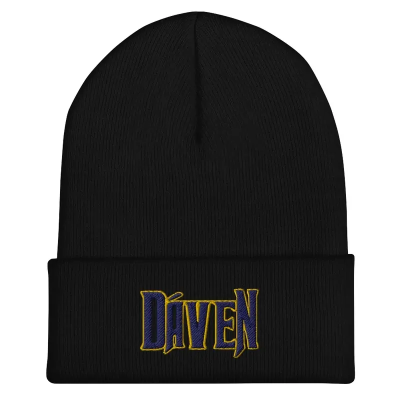 Daven Comic Font Beanie